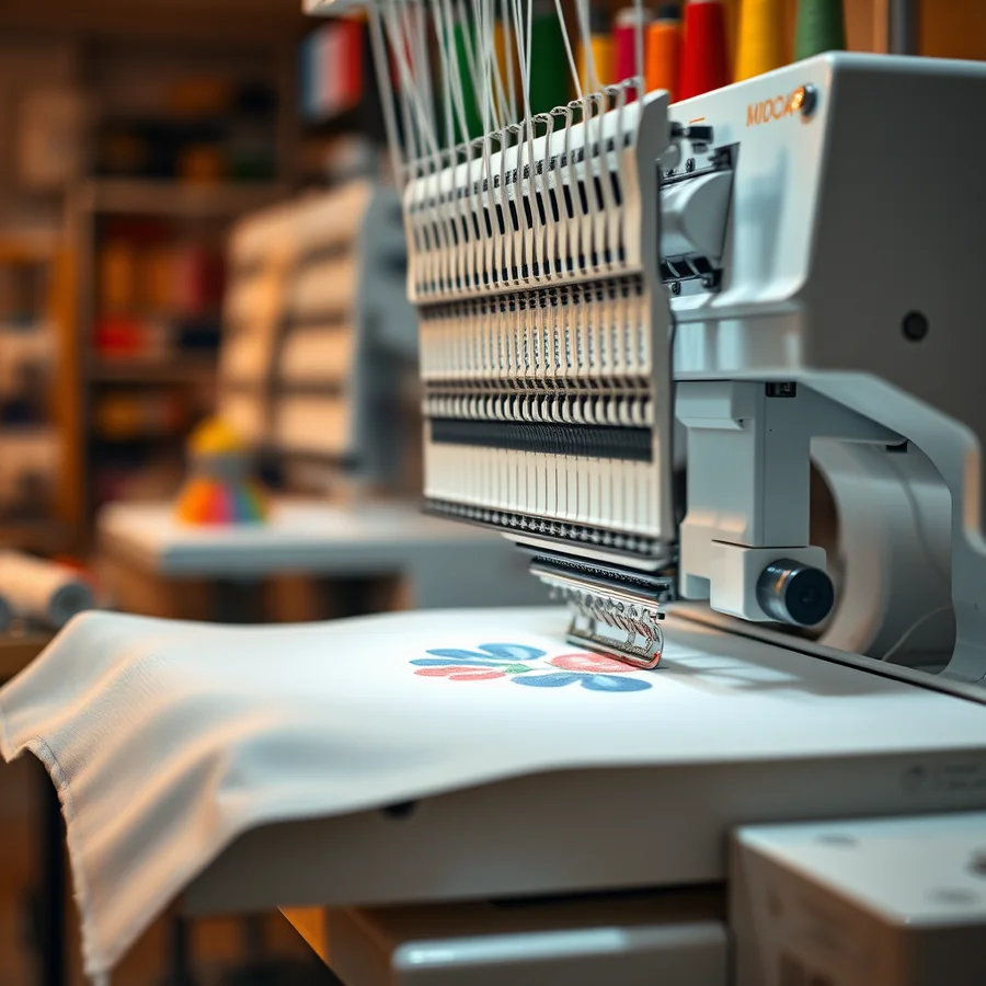 Printing and embroidery